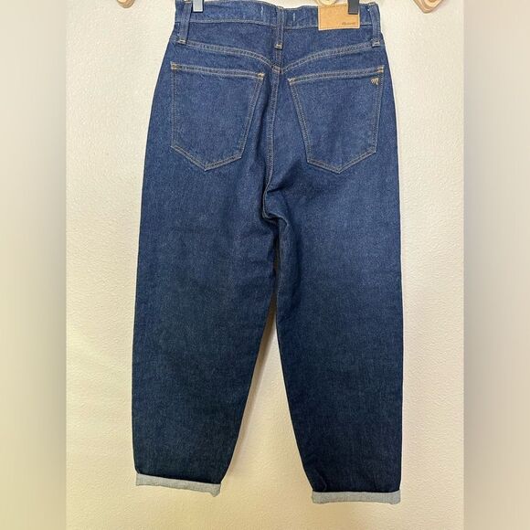 Madewell Balloon Jean Sz 25 Rinse Wash - Picture 7 of 10